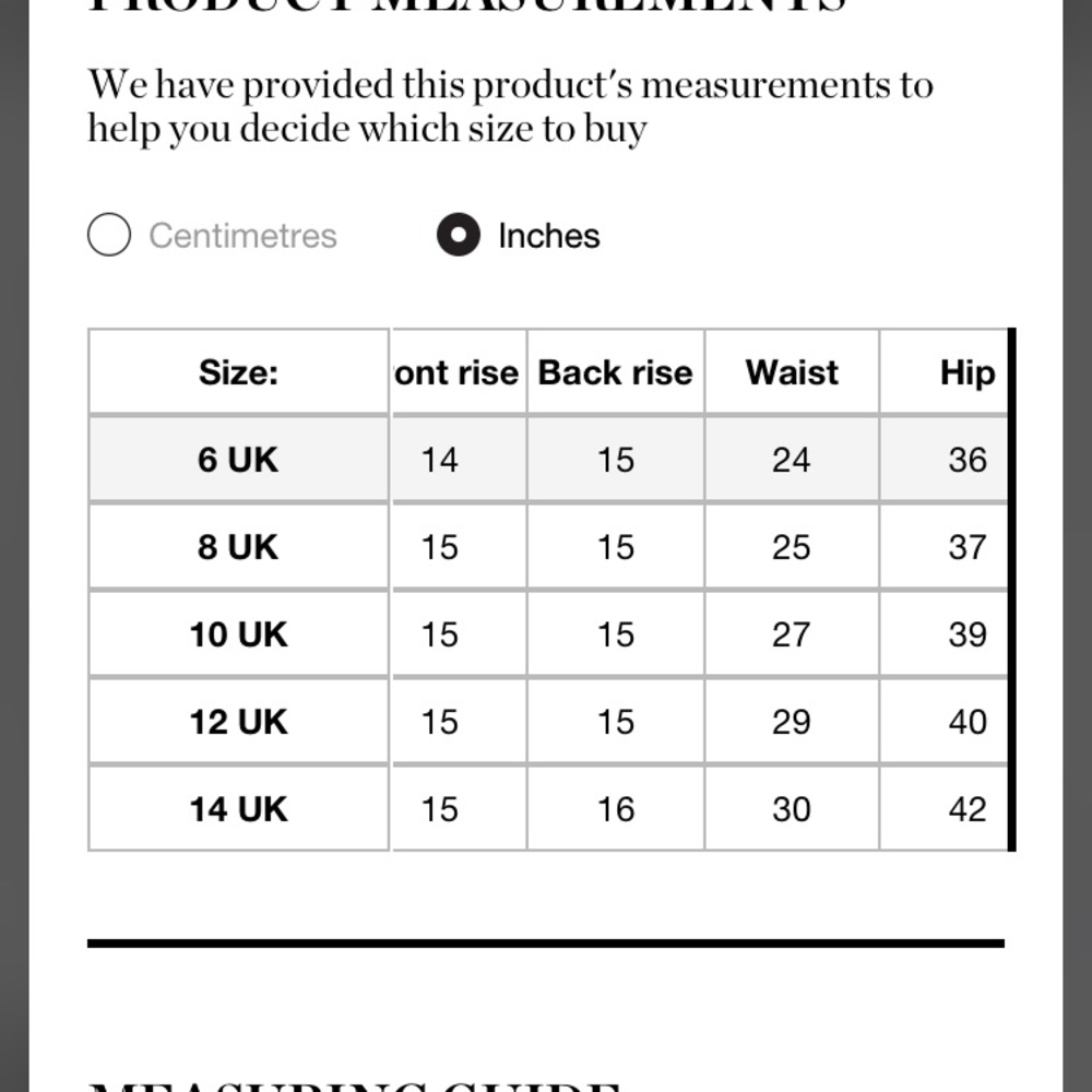 NWT $525 Hillier Bartley High Rise Jeans, US2/UK6 - Picture 4 of 13